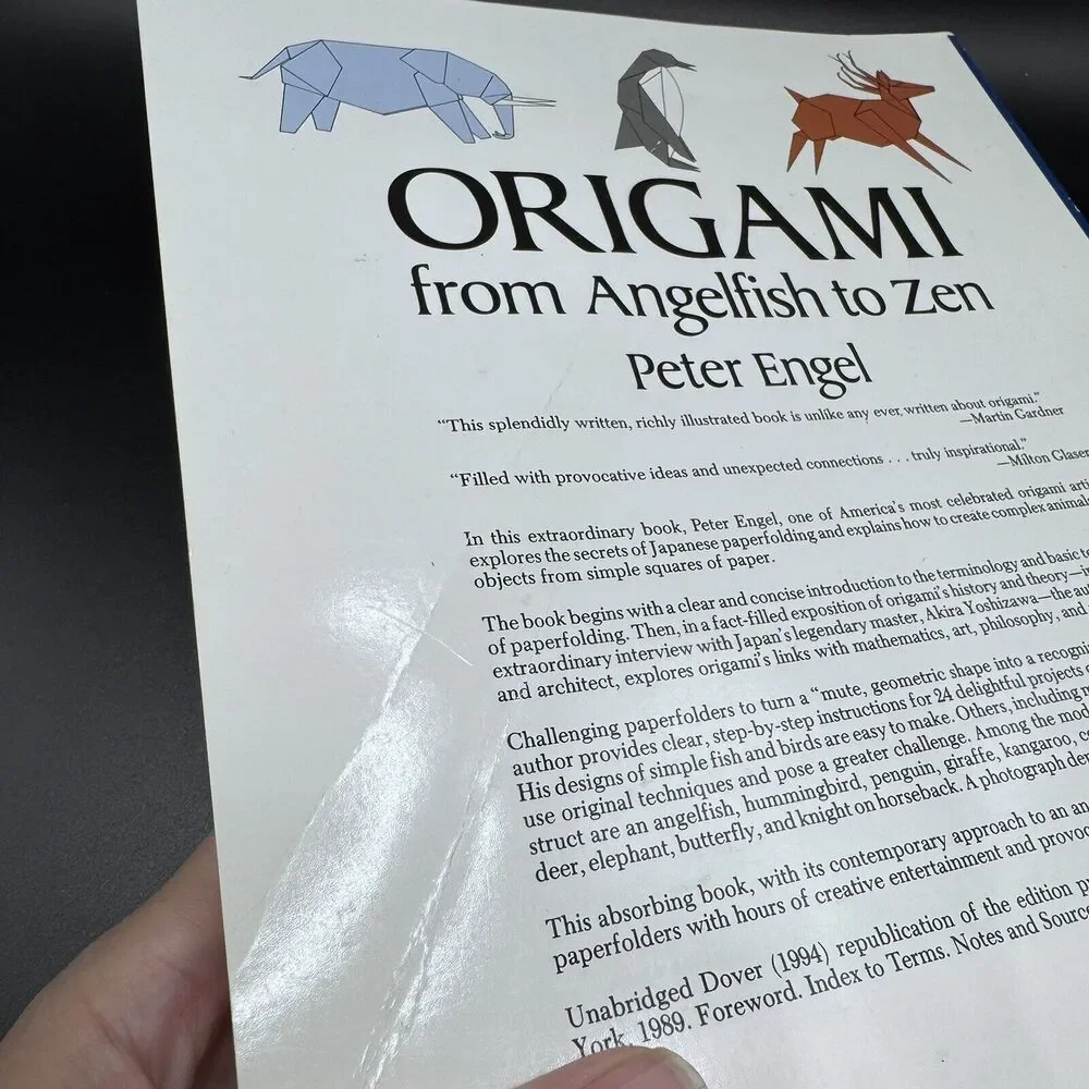 Origami from Angelfish to Zen (Dover Origami Papercraft) - Paperback